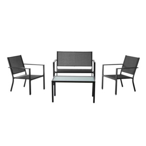 Mainstays kingston ridge best sale 4 piece conversation set