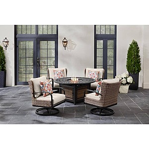 Hampton bay 2025 patio set cover