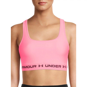 Under Armour Women's Mid Crossback Sports Bra (Various Colors, XS