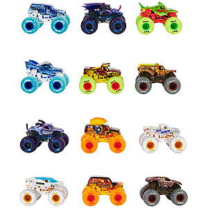 Monster jam store trucks toys