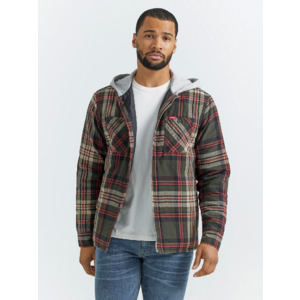Wrangler Men s Heavyweight Shirt Jackets Quilted Hooded or Sherpa