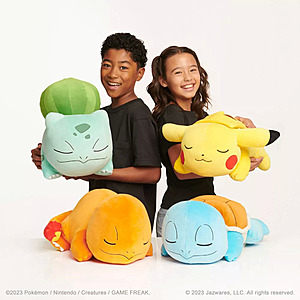 18" Pok&eacute;mon Sleeping Plush Buddies (Various) $21 + Free Store Pickup or FS w/ RedCard or on $35+