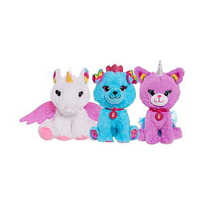 3-Piece 7" Barbie Pets Bean Plush Set (Unicorn, Unicorn Kitty & Princess Puppy) $8.50 + Free Shipping w/ Walmart+ or on $35+