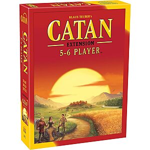 Catan Board Game Extension: 5-6 Player $12.98 + Free Shipping w/ Prime