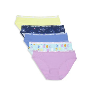 5-Count Maidenform Girls' Sweet Nothings Cotton Underwear: Hipster, Bikini or Brief (S-XL, Various) $5.90 + Free S&H w/ Walmart+ or $35+
