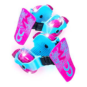 Madd Gear Kids' Light-Up Rollers Adjustable Heel Skates w/ LED Wheels (Pink) $  3.73 + Free Shipping w/ Walmart+ or on $  35+