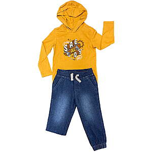 2-Piece Tony Hawk Boys' Outfit Sets (4-12): Hooded Top & Jogger $7, Hooded Flannel & Jogger $7.50, More + Free S&H w/ Walmart+ or $35+