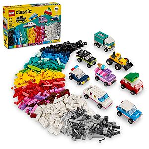 900-Piece LEGO Classic Creative Vehicles (11036)