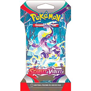 Pokémon TCG Booster Pack: Scarlet & Violet, Paldea Evolved, Paradox Rift or Obsidian Flames $  2.99 + Free Shipping