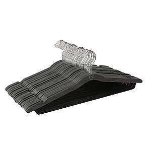 30-Count The Home Edit Thin Wooden Clothing Hangers (Black) $14.94 + Free S&H w/ Walmart+ or on $35+