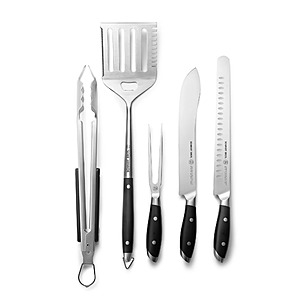 6-Piece Schmidt Brothers BBQ Grilling Tool & Knife Set w/ Carrying Case (Stainless Steel) $24.09 + Free S&H w/ Walmart+ or on $35+