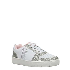 Barbie by Mattel Women’s Casual Court Sneaker (7-11, White) $5.24 + Free S&H w/ Walmart+ or on $35+