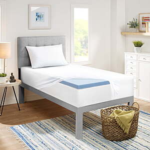 Dream Serenity Dorm in a Box: Memory Foam Pillow, 2" Memory Foam Topper & Mattress Protector (Twin Extra Long) $33.07 + Free S&H w/ Walmart+ or on $35+