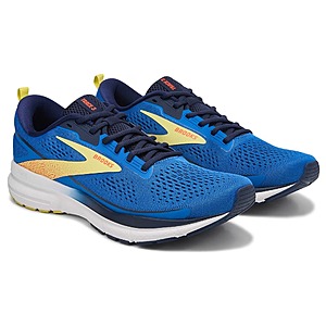 Brooks Men's Trace 3 Running Shoes (Blue/Yellow)  + Free Shipping