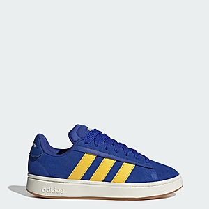 adidas Men's Grand Court Alpha Shoes (8-13, Semi Lucid Blue/Utility Yellow/Off White) $24 + Free Shipping