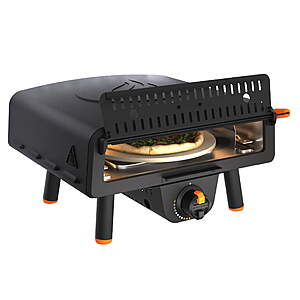 Blackstone Outdoor Tabletop Propane Pizza Oven w/ 13” Rotating Pizza Stone $97 + Free Shipping