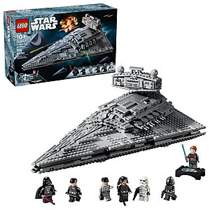 Prime Members: 1555-Piece LEGO Star Wars Imperial Star Destroyer (75394) $111.99 + Free Shipping