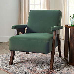 Better Homes & Gardens Ezra Accent Chair (up to 225lbs, Cream or Olive)  & More + Free Shipping