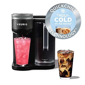 Keurig K-Brew + Chill Iced or Hot Single-Serve K-Cup Coffee Maker $99 + Free Shipping