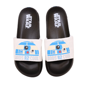 Ground Up Men's Slide Sandals: Superman or TMNT Michelangelo , Star Wars R2-D2  & More