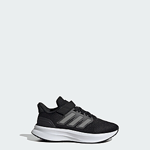 adidas Kids' Ultrarun 5 Shoes (11-13 & 1-3, Core Black/Cloud White) .20 + Free Shipping