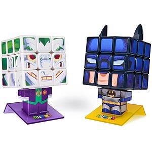 2-Piece 3x3 Rubik’s Cube Batman & Joker Cubers Set $9.79 + Free Shipping w/ Prime or on $35+