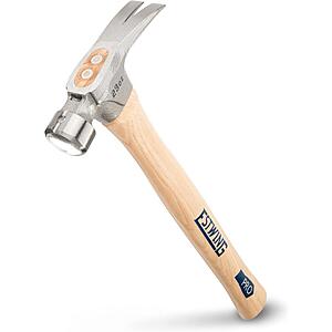 23-Oz Estwing Pro Rip Claw Hammer w/ Smooth Face & Hickory Wood Handle (MRW23LS) $10.10 + Free Store Pickup at Menards