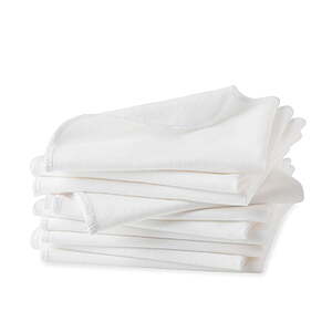 10-Count Mainstays Solid Dish Cloths (12" x 12", White) $3 + Free S&H w/ Walmart+ or on $35+