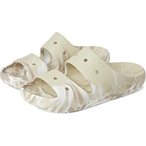 Crocs Men's & Women's Classic Marbled Sandals (Various) from 