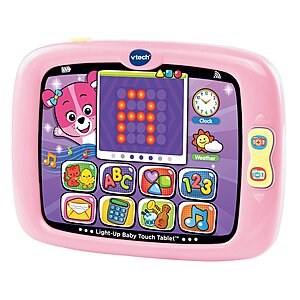 VTech Light-Up Baby Touch Tablet Toy (Pink) $8 + Free Shipping w/ Prime or on $35+