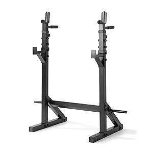 300-lb Capacity Athletic Works Adjustable Squat Rack $25 