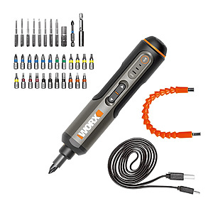 Sam's Club Members: Worx 4V 3-Speed Cordless Screwdriver Set $17.60 + Free Shipping on $50+ Plus Members
