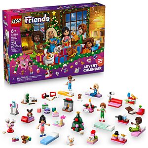 237-Piece LEGO Friends 2025 Advent Calendar $20.40 