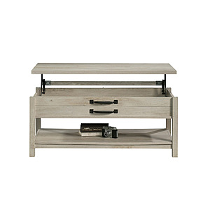 Better Homes & Gardens Modern Farmhouse Lift Top Coffee Table (Rustic White Finish) $90 + Free Shipping