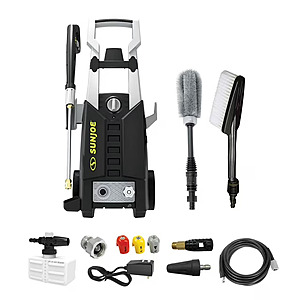 Sam's Club Members: Sun Joe 2100-PSI Electric Pressure Washer w/ 2-Piece Brush Kit & Quick Connect Nozzles $64.91 + Free Shipping Plus Members