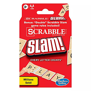 Scrabble Slam Card Game 2 for $5.98 ($2.99 each) + Free Store Pickup at Target or FS on $35+