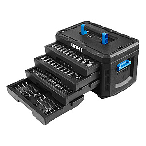 300-Piece HART Multiple Drive Mechanics Tool Set (Metric/SAE) $99 + Free Shipping