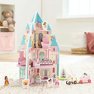 17-Piece Spark Create Imagine Wooden Play Set:Princess Castle or Emergency $10 + Free S&H w/ Walmart+ or on $35