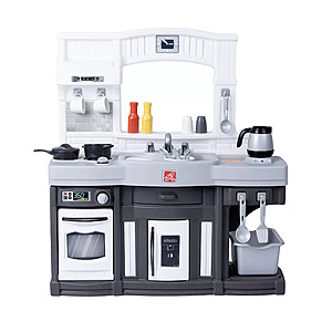 Step2 Modern Cook Play Kitchen w/ Lights/Sounds & 25-Piece Accessory Set + $10 Kohl's Cash (Gray or Pink) $49.99 + Free Shipping