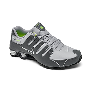 Nike Men's Shox NZ Sneakers (7.5-14, Dark Gray/Wolf Gray) $70 + Free Shipping