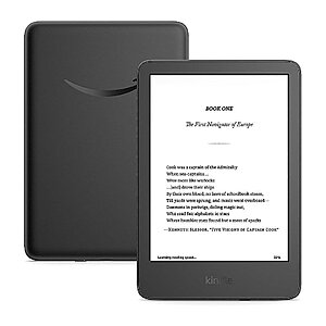 New QVC Customers: 16GB Amazon Kindle 6" Glare-Free Tablet (Black, 2024 Model) $70 + Free Shipping