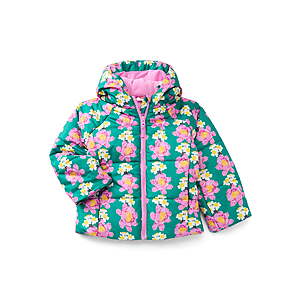 LEGO Toddler Girls' Botanicals Puffer Jacket (2T-5T, Various) $8.99 + Free S&H w/ Walmart+ or on $35+