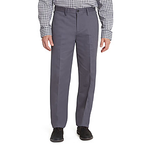 Sam's Club Members: Lands' End Men's Flat Front Wrinkle-Resistant Chino Pants (Various) $12.81 + Free Shipping $50+ Plus Members