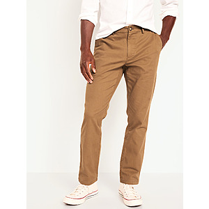 Old Navy: Men's Straight Rotation Chino Pants $20, Boys' Straight Leg Pull On Pants $10, & More + Free Shipping on $50+