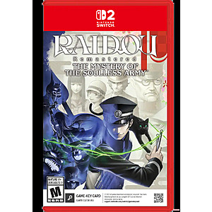 RAIDOU Remastered: The Mystery of the Soulless Army (Nintendo Switch / Switch 2 / PS5) $29.99 + Free Shipping