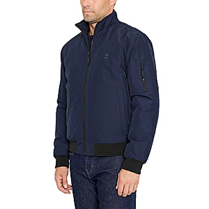 IZOD Men's Tech Racer Water & Wind Resistant Bomber Jacket (M-2XL, Various) $16.60 + Free S&H w/ Walmart+ or on $35+