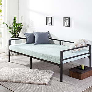 Mainstays Quick Lock Steel Support Twin Daybed Frame (Black) $57 + Free Shipping