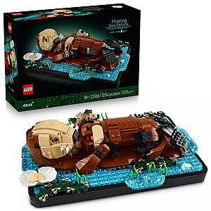 1234-Piece LEGO Ideas Floating Sea Otters (21366) + $20 Kohl's Cash $109.99 + Free Shipping
