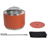 Sam's Club Members: Member&rsquo;s Mark 22" Smokeless Wood Fire Pit w/ All-Weather Cover (Orange) $123.94 + Free Shipping Plus Members