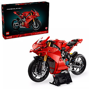 1604-Piece Lego Technic Ducati Panigale V4 S Motorcycle (42202) $169.99 + Free Shipping